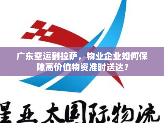 广东空运到拉萨，物业企业如何保障高价值物资准时送达？