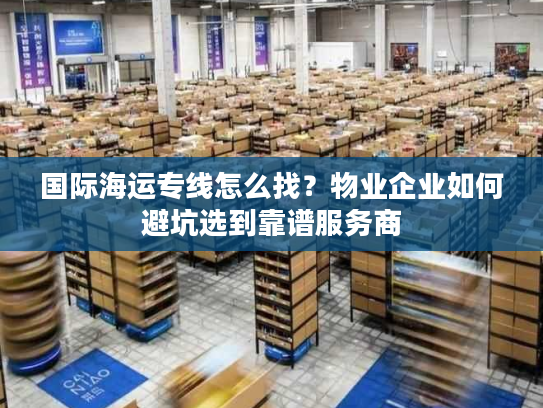 国际海运专线怎么找？物业企业如何避坑选到靠谱服务商