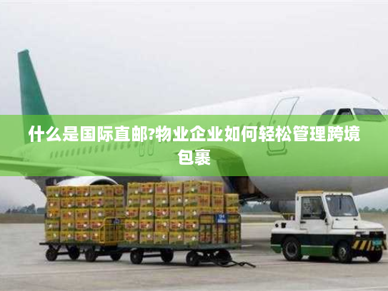 什么是国际直邮?物业企业如何轻松管理跨境包裹