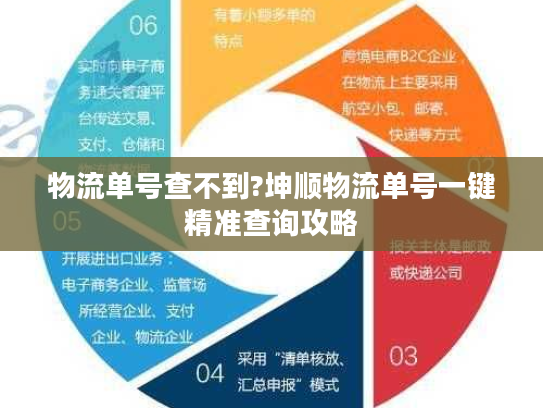 物流单号查不到?坤顺物流单号一键精准查询攻略