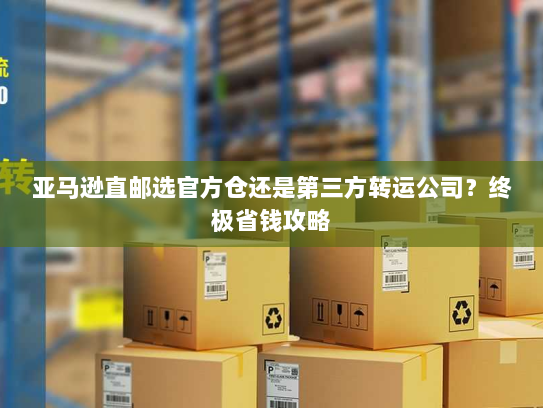 亚马逊直邮选官方仓还是第三方转运公司？终极省钱攻略