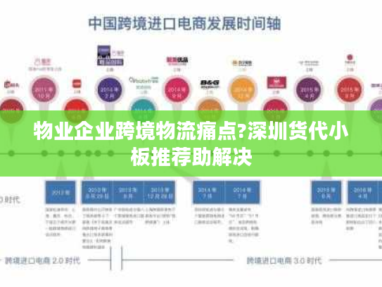 物业企业跨境物流痛点?深圳货代小板推荐助解决