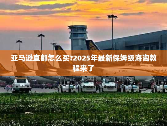 亚马逊直邮怎么买?2025年最新保姆级海淘教程来了