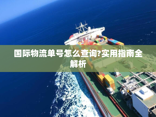 国际物流单号怎么查询?实用指南全解析