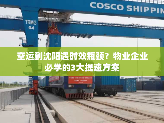 空运到沈阳遇时效瓶颈？物业企业必学的3大提速方案