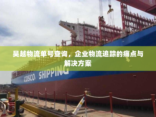 吴越物流单号查询，企业物流追踪的痛点与解决方案