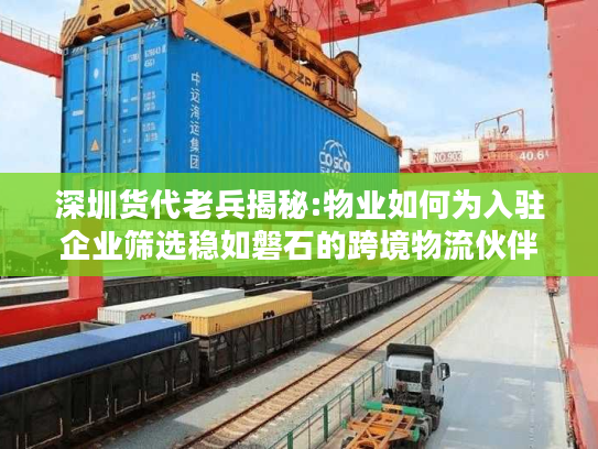 深圳货代老兵揭秘:物业如何为入驻企业筛选稳如磐石的跨境物流伙伴?