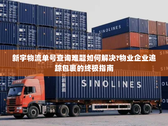 新宇物流单号查询难题如何解决?物业企业追踪包裹的终极指南 新宇物流单号查询难题如何解决?物业企业追踪包裹的终极指南