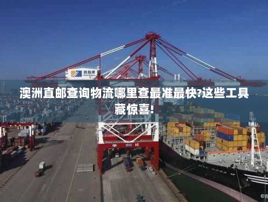 澳洲直邮查询物流哪里查最准最快?这些工具藏惊喜!