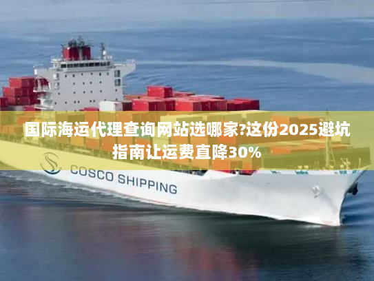 国际海运代理查询网站选哪家?这份2025避坑指南让运费直降30%