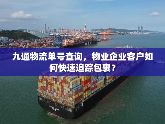 九通物流单号查询，物业企业客户如何快速追踪包裹？