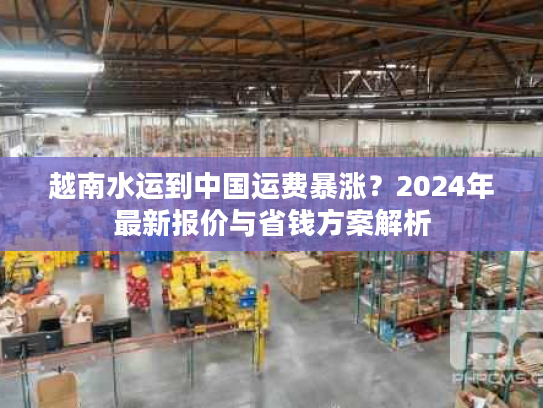 越南水运到中国运费暴涨？2024年最新报价与省钱方案解析