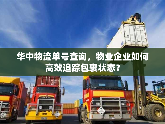 华中物流单号查询，物业企业如何高效追踪包裹状态？