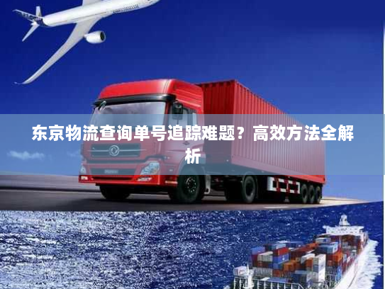 东京物流查询单号追踪难题?高效方法全解析 东京物流查询单号追踪难题?高效方法全解析