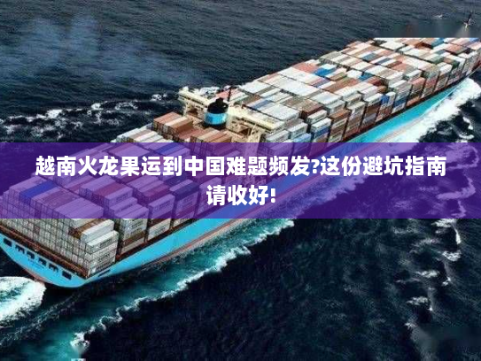 越南火龙果运到中国难题频发?这份避坑指南请收好!