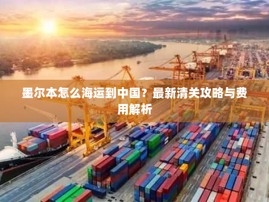 墨尔本怎么海运到中国？最新清关攻略与费用解析