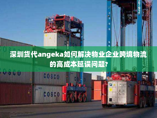 深圳货代angeka如何解决物业企业跨境物流的高成本延误问题?
