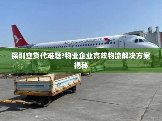 深圳查货代难题?物业企业高效物流解决方案揭秘 深圳查货代难题?物业企业高效物流解决方案揭秘