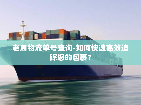 老周物流单号查询-如何快速高效追踪您的包裹？