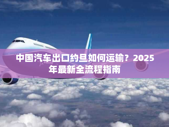 中国汽车出口约旦如何运输？2025年最新全流程指南