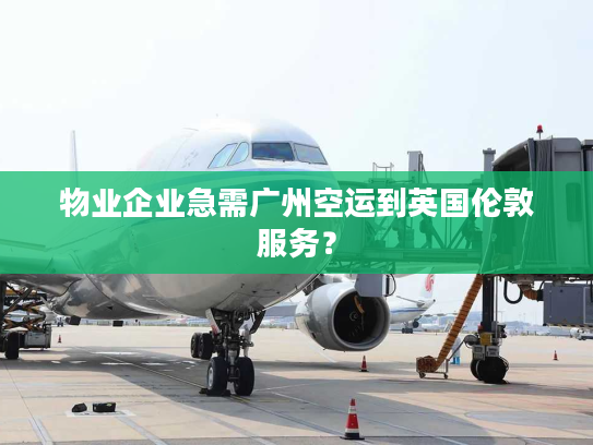 物业企业急需广州空运到英国伦敦服务？