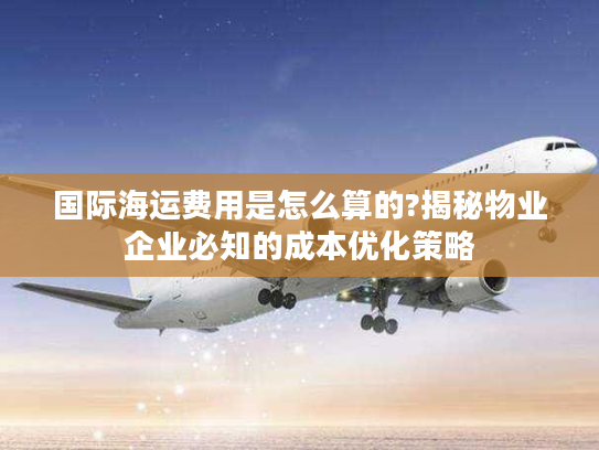 国际海运费用是怎么算的?揭秘物业企业必知的成本优化策略