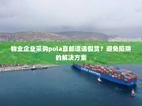 物业企业采购pola直邮遭遇假货？避免陷阱的解决方案