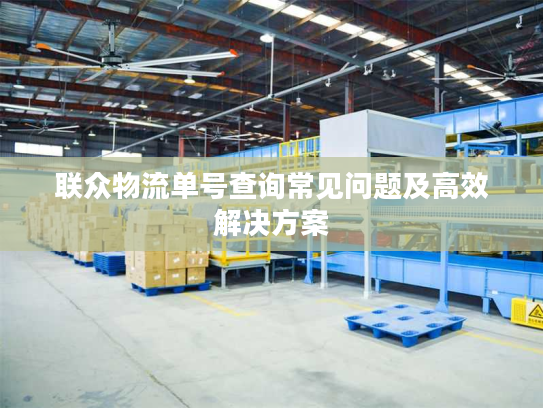 联众物流单号查询常见问题及高效解决方案