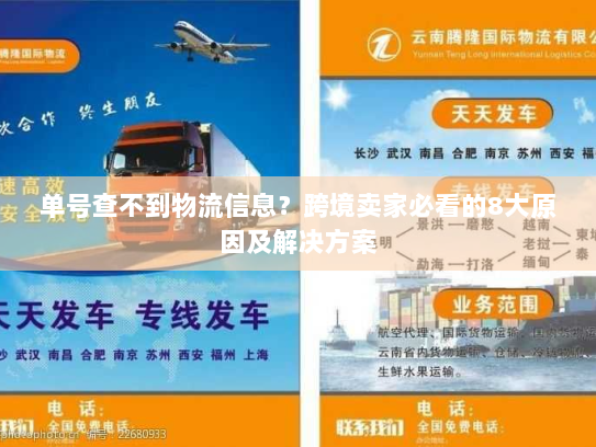 单号查不到物流信息?跨境卖家必看的8大原因及解决方案 单号查不到物流信息?跨境卖家必看的8大原因及解决方案