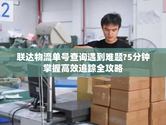 联达物流单号查询遇到难题?5分钟掌握高效追踪全攻略