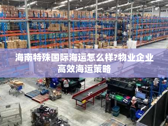 海南特殊国际海运怎么样?物业企业高效海运策略 海南特殊国际海运怎么样?物业企业高效海运策略