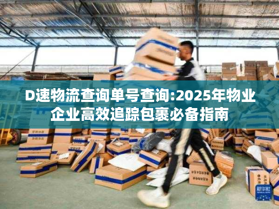 D速物流查询单号查询:2025年物业企业高效追踪包裹必备指南