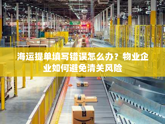 海运提单填写错误怎么办？物业企业如何避免清关风险