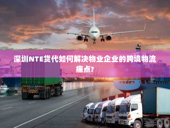 深圳NTE货代如何解决物业企业的跨境物流痛点?
