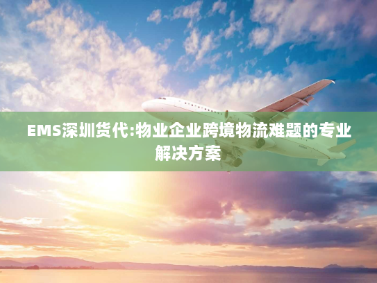 EMS深圳货代:物业企业跨境物流难题的专业解决方案