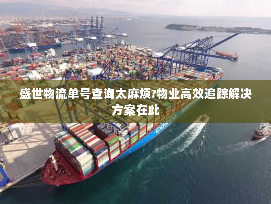 盛世物流单号查询太麻烦?物业高效追踪解决方案在此 盛世物流单号查询太麻烦?物业高效追踪解决方案在此