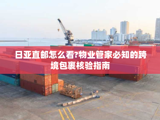 日亚直邮怎么看?物业管家必知的跨境包裹核验指南