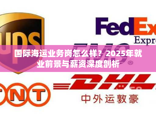 国际海运业务岗怎么样？2025年就业前景与薪资深度剖析