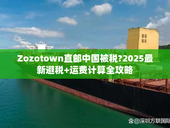 Zozotown直邮中国被税?2025最新避税+运费计算全攻略