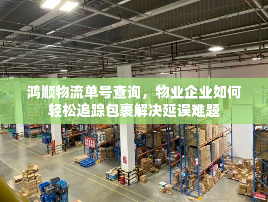 鸿顺物流单号查询，物业企业如何轻松追踪包裹解决延误难题