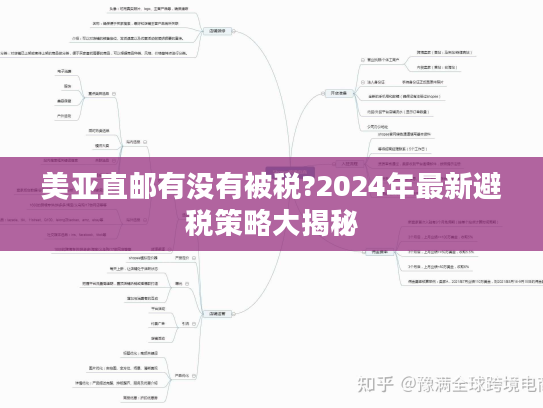 美亚直邮有没有被税?2024年最新避税策略大揭秘