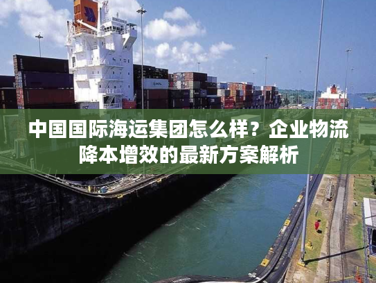 中国国际海运集团怎么样？企业物流降本增效的最新方案解析