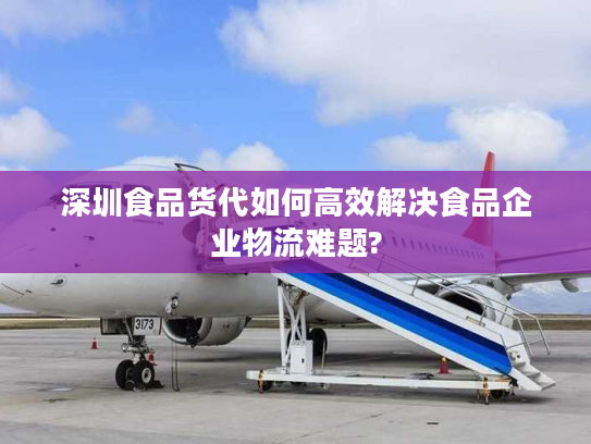 深圳食品货代如何高效解决食品企业物流难题?