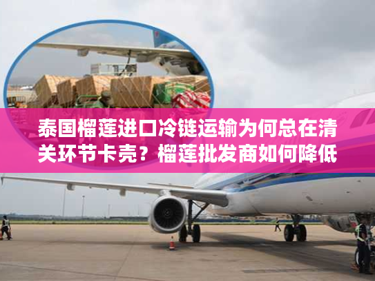 泰国榴莲进口冷链运输为何总在清关环节卡壳？榴莲批发商如何降低30%损耗率