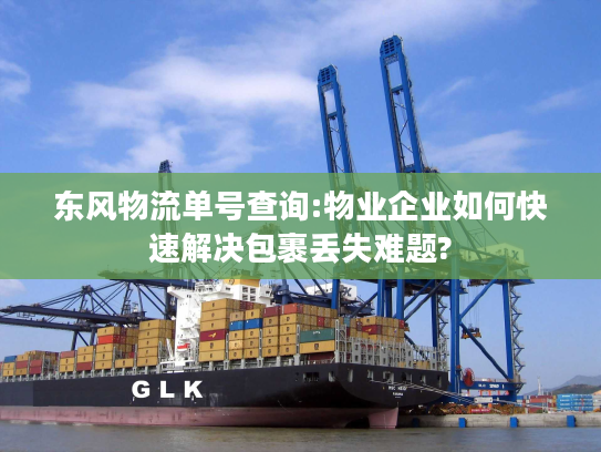 东风物流单号查询:物业企业如何快速解决包裹丢失难题?