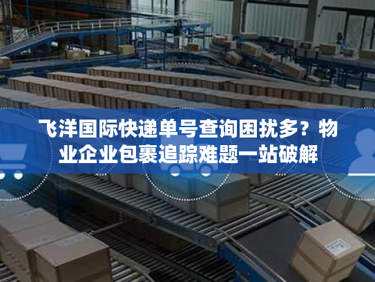 飞洋国际快递单号查询困扰多？物业企业包裹追踪难题一站破解