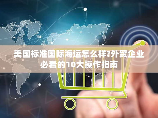 美国标准国际海运怎么样?外贸企业必看的10大操作指南