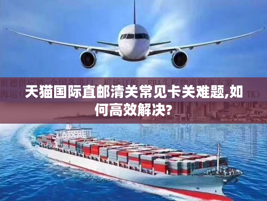 天猫国际直邮清关常见卡关难题,如何高效解决?