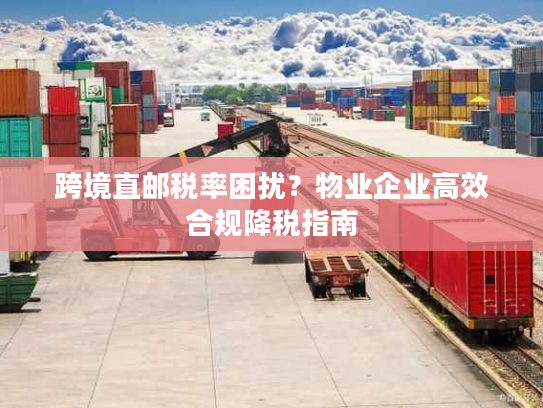 跨境直邮税率困扰？物业企业高效合规降税指南