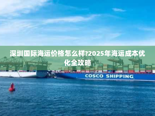 深圳国际海运价格怎么样?2025年海运成本优化全攻略